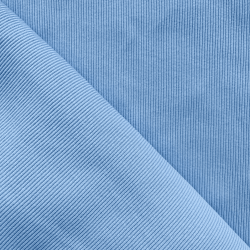Ткань Кашкорсе, 420гм/2, 110см, цвет Светло-Голубой (на отрез)  в Волоколамске