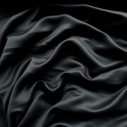 Светозатемняющая ткань для штор &quot;Блэкаут&quot; 95% (Blackout), цвет Черный (на отрез)  в Волоколамске