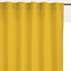Штора уличная на Трубной ленте (В-220*Ш-145) Желтая, (ткань Оксфорд 600)  в Волоколамске