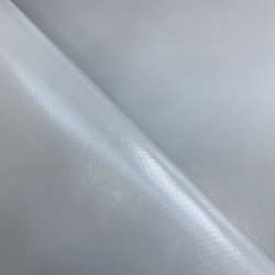 Ткань ПВХ 450 гр/м2, Серый (Ширина 160см), на отрез  в Волоколамске
