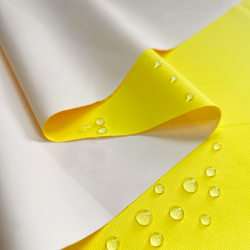 Водонепроницаемая Дышащая Мембранная ткань PU 10'000, цвет Жёлтый (на отрез)  в Волоколамске
