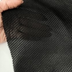 Сетка 3D трехслойная Air mesh 165 гр/м2, цвет Черный   в Волоколамске